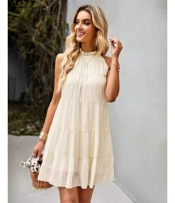 Sexy Lace-Up Tank Top Dress Sleeveless Crew Neck Solid Color Casual A-Line Tiered Wholesale Dresses SDN560684 -OTIS Clothing Shop 8b272c77 3bd2 4772 a88e 20ffc5365d4b bf20db324b5df01e878f09b9e34aa875