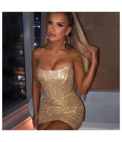 Plain & Sequin Off Shoulder Sexy Wrap Chest Pleated Satin Corset Dress Wholesale Bodycon Dresses SDN533087 -OTIS Clothing Shop 8c923835 84f7 4f5b b094 9f09dc6c74e8 d4ff3c403a018a6f107f90673c81ffbb