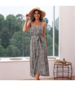 Leopard Print Lace-Up Slim-Fit Slip Mid-Length Flowy Dress Vacation Wholesale Dresses SD168360 -OTIS Clothing Shop 8e82abba a4d7 44e1 9b4d 27c799a9885e c8bfc157814663f9474aaae91f61e342