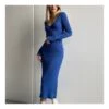 Knitted Long Sleeve Deep V Slim Solid Color Midi Dress Wholesale Dresses SDV463847 -OTIS Clothing Shop 8e84f84a 9f04 4540 a08e ca83c94f5572 6a8c6453478b93cd765bff3592487e70