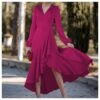 Irregular Ruffled Fashionable Long-Sleeved V-Neck Maxi Dress Wholesale Dresses SDV464122 -OTIS Clothing Shop 8f15c2f0 9473 4a5e a1cf 31bb1d9990e4 074d638243d5bef01fbe23690cb6f009