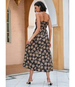 Printed Sling Nipped Waist Mid-Length Swing Floral Dress Vacation Wholesale Dresses SDN533573 -OTIS Clothing Shop 924b02d9 f177 46b7 8d6c 7e736a865e93 c158f81400da3caa4a6ceeb4e12967d7