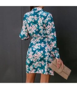 Fashion Lapel Single-Breasted Lace-Up Cross Dress Long Sleeve High Waist Wholesale Dresses SDN562477 -OTIS Clothing Shop 9257dedf af51 4fed 9bfa bb41328fbc01 beb91181142bc0d19289077b394e0a08