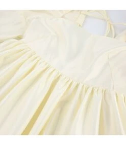 Sexy Square Neck Satin Dress Puff Sleeve Solid Color A-Line Wholesale Dresses SDN560919 -OTIS Clothing Shop 940887e3 8a57 4d49 8982 dfbe6ef2ba46 73f073517968d7213987307b58ef838b