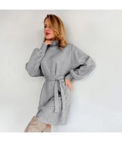 Loose Warm Knit Turtleneck Belt Commuter Mini Dress Wholesale Dresses SDV463848 -OTIS Clothing Shop 9ee2cab3 daf0 4b77 9890 d33b11d28e81 2537e89f4479a60d5f964e0e001d16de