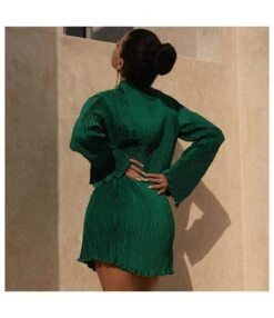 Round Neck Personalized Pleated Loose Long-Sleeved Mini Dress Wholesale Dresses SDV464075 -OTIS Clothing Shop 9ffa1d08 b220 4048 a088 55c6fd7f2256 b5b00675d1b12576a8b162ca403cd997