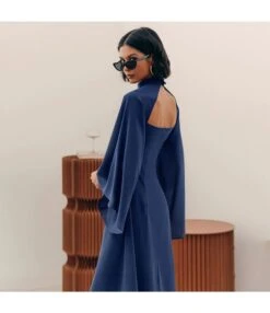 Open Back Advanced Chiffon Elegant Commuter Dress Wholesale Dresses N464423033000005 -OTIS Clothing Shop O1CN010oYWtl2GztrpibjMH 2212501819087 0 cib