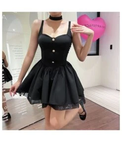Slim Fit Wide Strap Off Shoulder Panel Low Cut Dress Wholesale Dresses N46523031800123 -OTIS Clothing Shop O1CN019HtknA1MhTSCxX2tf 3900101466 0 cib