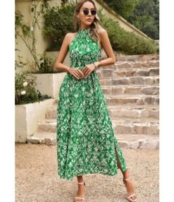 Elegant Sleeveless Floral Print Hanging Neck High Split Long Dress Wholesale Dresses V5923041200031 -OTIS Clothing Shop O1CN01AyXI1t1ND4n1Bc0Ah 2425141535 0 cib