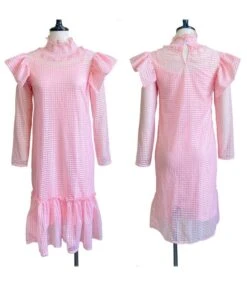 Hollow Long Sleeves Ruffle Trim Sling Dress 2 Piece Wholesale Womens Clothing N3823101700036 -OTIS Clothing Shop O1CN01CAypWf26UcZCR7sJw 4225457665 0 cib