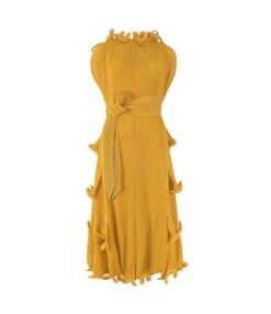 Design Sense Short Sleeve Ruffle Neck Pleated Hem Dress Wholesale Dresses N5923082300001 -OTIS Clothing Shop O1CN01KT0aMG2AYWKTaH6tm 2201313838215 0 cib 1