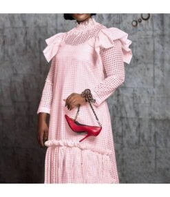 Hollow Long Sleeves Ruffle Trim Sling Dress 2 Piece Wholesale Womens Clothing N3823101700036 -OTIS Clothing Shop O1CN01MfA0Y426UcYWGLLFw 4225457665 0 cib 6