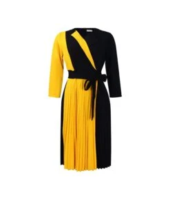 Fashion Suit Collar Colorblocked Tie Pressed Pleat Dress Wholesale Dresses N5923080800085 -OTIS Clothing Shop O1CN01Ocj88O26UchsUavdJ 4225457665 0 cib 6