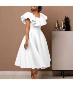 Ruffle Swing Solid Color Sleeveless Party Dress Wholesale Dresses N4623050300074 -OTIS Clothing Shop O1CN01UfP0nd1qrUbb0iCIE 4225535549 0 cib 6