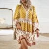 Bohemian Print Long Sleeve V-Neck A-Line Dress Wholesale Dresses -OTIS Clothing Shop O1CN01YH8GGh1ND4nr3ykjL 2425141535 0 cib 4