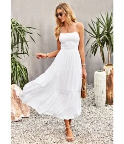 Solid Color Wrap Chest Backless Vacation Suspender Sling Smocked Dress Wholesale Maxi Dresses N5323021300012 -OTIS Clothing Shop O1CN01YTSYP61ND4lbOO2fE 2425141535 0 cib