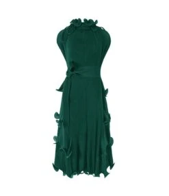 Design Sense Short Sleeve Ruffle Neck Pleated Hem Dress Wholesale Dresses N5923082300001 -OTIS Clothing Shop O1CN01gjODa92AYWLnHeuWD 2201313838215 0 cib 1