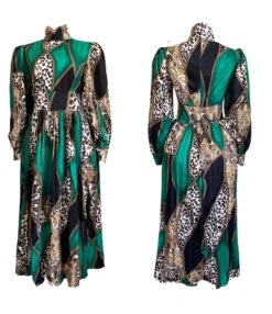 Long Sleeve High Waist Pleated Printed Dress Wholesale Womens Clothing N3823101700018 -OTIS Clothing Shop O1CN01qh5WTa26UcYWmQk7Y 4225457665 0 cib 6