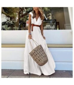 V-Neck Lace Pleated Sleeveless Flowy Dress Wholesale Dresses N462303280017224 -OTIS Clothing Shop O1CN01sBWDZs2HGO1KeKMBw 2212450069123 0 cib