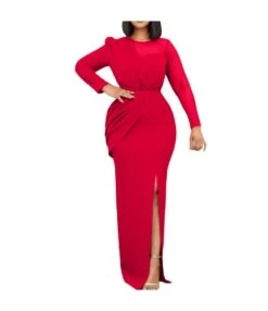 Temperament Solid Color Mesh Splicing Package Hip Pencil Dress Wholesale Dresses N5923080800068