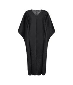 Loose Batwing Sleeve V-Neck Solid Colour Dress Wholesale Dresses N5923082300011