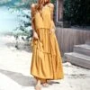 Loose Solid Color Strappy Wooden Ears Dress Wholesale Dresses N4623050300049 -OTIS Clothing Shop O1CN01znKxGc1wuayCmSm0G 3267756368 0 cib 4