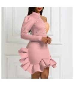 Xmas Wholesale Colorblock Single Shoulder Mini Dress SD161606 -OTIS Clothing Shop a0c502f8 77c3 4e6e adbe 425cfc7ee6d0 7350194805B61C8660E451C73A5C6C96