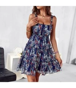 Floral Printed Agaric Laces Chiffon Sundresses Lace-Up Sling Ruffled Swing Dress Wholesale Dresses SDN533150 -OTIS Clothing Shop a3c2307c 4bd1 4fae b2da 474a26df5d16 2e173ef741a0a5fed745448bbcfd57a2