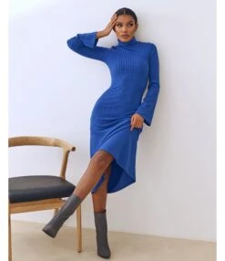 High-Neck Solid Color Slim Fit Midi Dress Wholesale Dresses SDV463833 -OTIS Clothing Shop a4031167 4197 450d 9642 f7c9fad75631 95289d554c1f9a038ebaa996b374f301