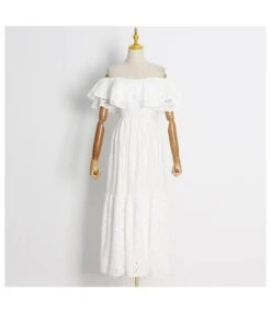 Gorgeous Double Layer Ruffle Embroidered Cutout Vacation Dress Wholesale Maxi Dresses SDN536917 -OTIS Clothing Shop a485a8dc 5aab 45af 94f3 a8dfc673d1db fac63a063872dfca35716447c69d2e18