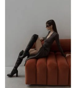 Low-Cut Slim Commuter Fashion Long-Sleeve Slit Knitted Dress Wholesale Dresses SDV463846 -OTIS Clothing Shop a4cd0a84 723c 4246 a25c d3cdb597acad 5d597b865998edf262816f99ce2603c2