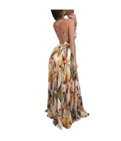 Fashion Print Deep V Neck Open Back Chiffon Beach Sling Wide Swing Dress Sexy Wholesale Maxi Dresses SD55497 -OTIS Clothing Shop a90f6de8 c21a 48c3 a65b 40433091e5ad 9e99acc6cd3f9b7fc8146115ffb153e8