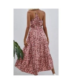 Polka Dot Print Halterneck Sleeveless Irregular Hem Tie-Up Swing Ruffle Dress Resort Casual Wholesale Dresses SDN532979 -OTIS Clothing Shop ac35586e 969c 43db 9a59 3196b8812154 d4bde348eee7a4233465dc227ede946b