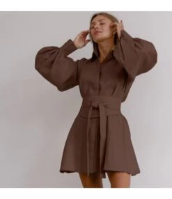 Fashion Loose Solid Color Long-Sleeved Niche Shirt Dress Wholesale Dresses SDV463826 -OTIS Clothing Shop ada49f55 da9e 4fd7 b58e fab32e919ff2 222ae55bfabccc6854d1bde9a799a2e6