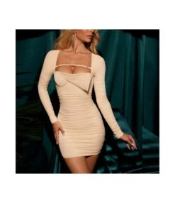 Irregular Long-Sleeved Pleated Tight Sexy Low-Cut Mini Dress Wholesale Dresses SDV463672 -OTIS Clothing Shop b0c3d04f 3dee 495a 8152 af5650003ae7 fc7f4f18de349aa595a4160b878a1cd4