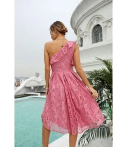 Solid Color Slanted Shoulder Lace Ruffles Swing Evening Dress Elegant Wholesale Dresses SDN532200 -OTIS Clothing Shop b8f5ab08 92bc 452b 8d06 a3f8dd346363 bd371a6e0c9d423c2f0688334fcd6365