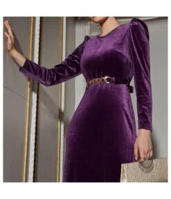 Long Sleeve Slim Elegant Fish Tail Velvet Dress Wholesale Dresses SDN536960 -OTIS Clothing Shop bb2132c0 0787 470e 849c e01eb8574ce4 45d58adabd549079056f0eec89a91cfd