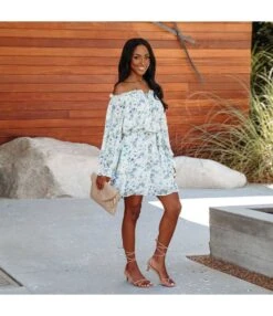 Chiffon Sexy Off Shoulder Floral Dress Long Sleeve High Waist Wholesale Dresses SDN561300 -OTIS Clothing Shop bb49c199 a1c1 4224 95cc 183937047fce O1CN01t7rg4p1OfIkaiuX5s 2223191732 0 cib