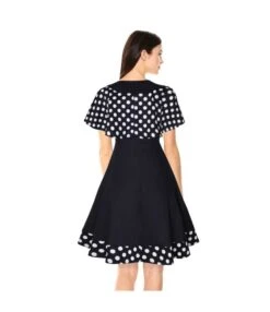 Dress Day Wholesale Vintage Dresses Polka Dot Cape Shawl Design SD202002 -OTIS Clothing Shop c016c212 9843 45a2 bea2 4c9f179b78e7 64544948A3051F6F97EF5F0CAF6238E5