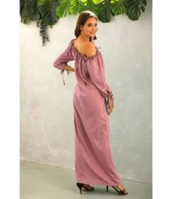 Solid Color Off Shoulder Lantern Sleeve Ruffles Loose Dress Casual Wholesale Maxi Dresses SDN532794 -OTIS Clothing Shop c1d5cf33 f8f2 4f6c 9b00 46e366676da1 fbe7c86a8b9e08aac2cd07b675598222