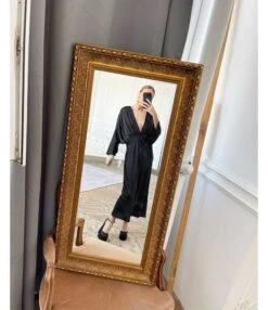 Pleated Long-Sleeved Loose-Fitting V-Neck Maxi Dress Wholesale Dresses SDV463837 -OTIS Clothing Shop c2d6a1ab 8237 4584 92cf 5d5831b525ab e7834c4933d5374f25cd46c280c4eb51