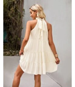 Sexy Lace-Up Tank Top Dress Sleeveless Crew Neck Solid Color Casual A-Line Tiered Wholesale Dresses SDN560684 -OTIS Clothing Shop c373b67b ca85 4cc5 b682 5de4aee78bcf 3a18ead71f8c3c0b0fa137350fcd078b