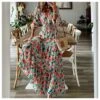 Casual Printed Loose V-Neck Smocked Dress Wholesale Maxi Dresses SDN534927 -OTIS Clothing Shop c37b98ea 09f2 476e b80a fd4e9be0c62d edad2fef094450e970a6d1f91fe67bde