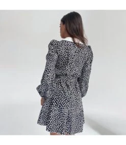 Long Puff Sleeve Floral Contrast Color Mini Dress Wholesale Dresses SDV463820 -OTIS Clothing Shop c6934683 232b 4a43 970d d294a4d8617c dcf1d9ecf586b4b7a49210b407e28b11