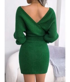 Sexy V-Neck Cross Bat Sleeve Mini Dress Long Sleeve Bodycon Wholesale Dresses SDN360688 -OTIS Clothing Shop c70f6db1 514b 4969 89b4 f99856e7f7e4 O1CN01xlQ9Lc2MVZHP3YDRv 3421199833 0 cib