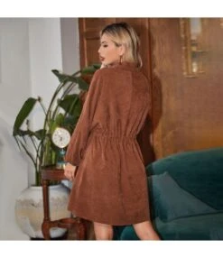 Drawstring Commuter Button Down Lapel Long Sleeve Corduroy Dress Jacket Wholesale Dresses SDV463571 -OTIS Clothing Shop ca76cc7d 0bc6 46b4 a658 c2b940217b05 3ca73910b2088a70067e787375cfc608