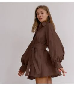 Fashion Loose Solid Color Long-Sleeved Niche Shirt Dress Wholesale Dresses SDV463826 -OTIS Clothing Shop cb3cf16d 2bac 4b86 b3db 0f4c702ebf76 8d1efd299fcfc14b5086d6e73d40ec37