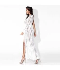 Off Shoulder Cutout Sexy High Slit Knit Dress Wholesale Maxi Dresses SDN535521 -OTIS Clothing Shop cbbd9130 1343 4a4e aec0 5bb52aeeaef0 fa087ec5caeebab8cdadbe9fd0b25903