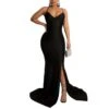V-Neck Low Cut Solid Color Slit Sling Evening Dress Wholesale Maxi Dresses SDN535393 -OTIS Clothing Shop cbe5555b 2388 47dc 87d0 9445b8468ba9 e7a053a449617b8615a19c08e19a00b0