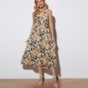 Casual Sleeveless Floral Sling Midi Dress Sexy Backless Lace Up Wholesale Dresses SDN560139 -OTIS Clothing Shop cc694095 67b1 40d3 8931 84519a822dbf 0c42a7f8d4a9b42a370673ae518daa47